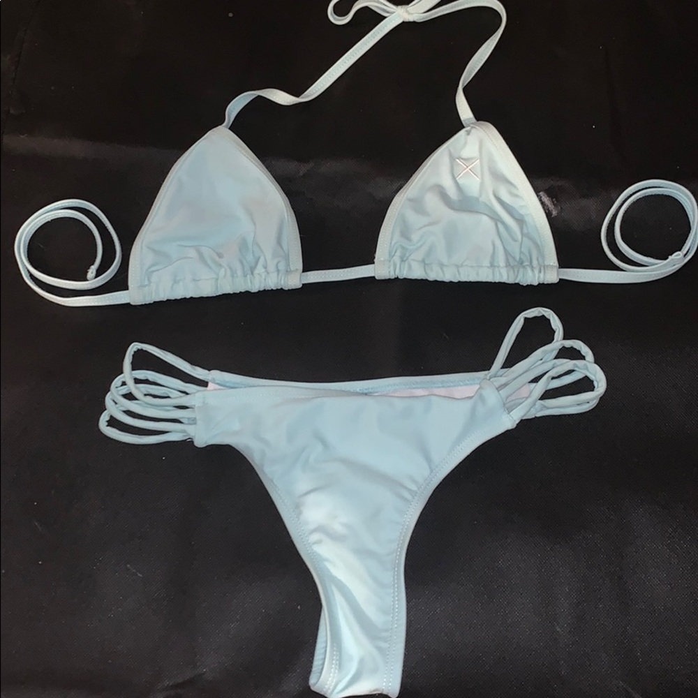 BOUTINE LA BABY BLUE BIKINI TWO PIECE SMALL